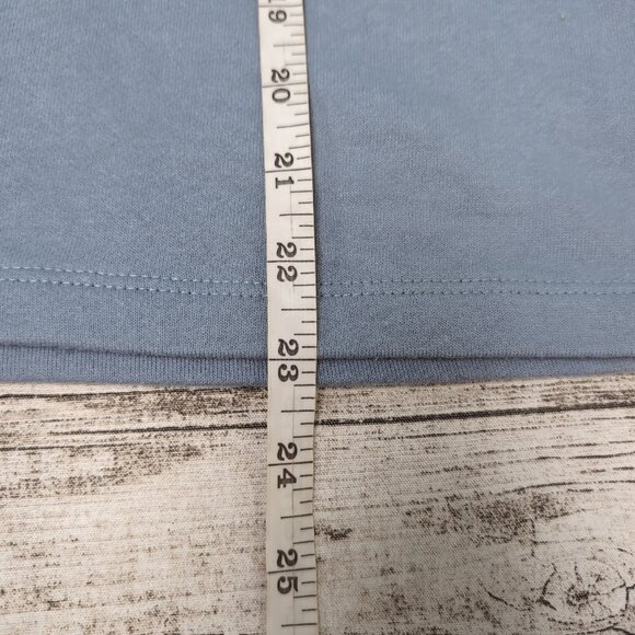 Wrangle Southwestern Aztec Print Blue Crewneck Lightweight Sweater Women - Picture 4 of 5